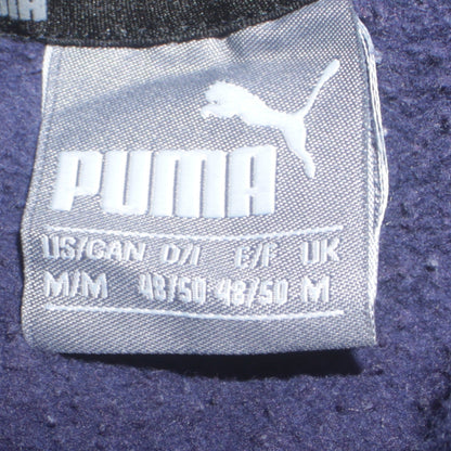 Mens UK Size M PUMA Blue Pullover Sweatshirt