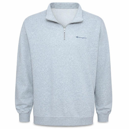 Mens UK Size 2XL Champion Grey 1/4 Zip Sweatshirt