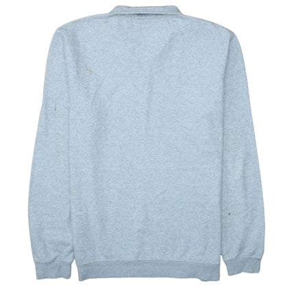Mens UK Size 2XL Champion Grey 1/4 Zip Sweatshirt