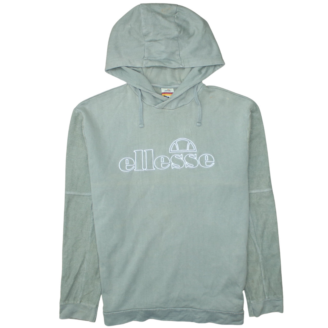 Womens UK Size 12 ellesse Green Pullover Hoodie