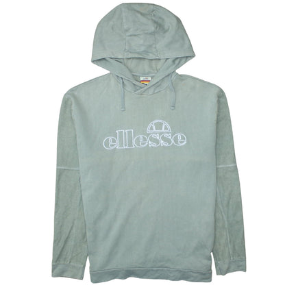 Womens UK Size 12 ellesse Green Pullover Hoodie