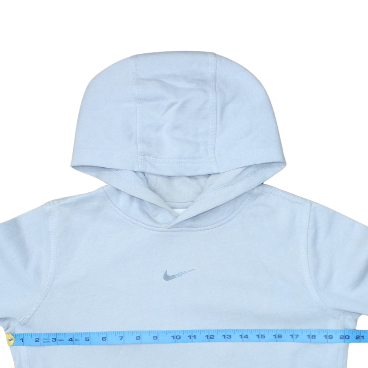 Nike Boys Blue Pullover Hoodie XL Fleece Logo Hooded Sweatshirt