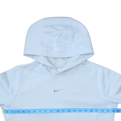 Nike Boys Blue Pullover Hoodie XL Fleece Logo Hooded Sweatshirt