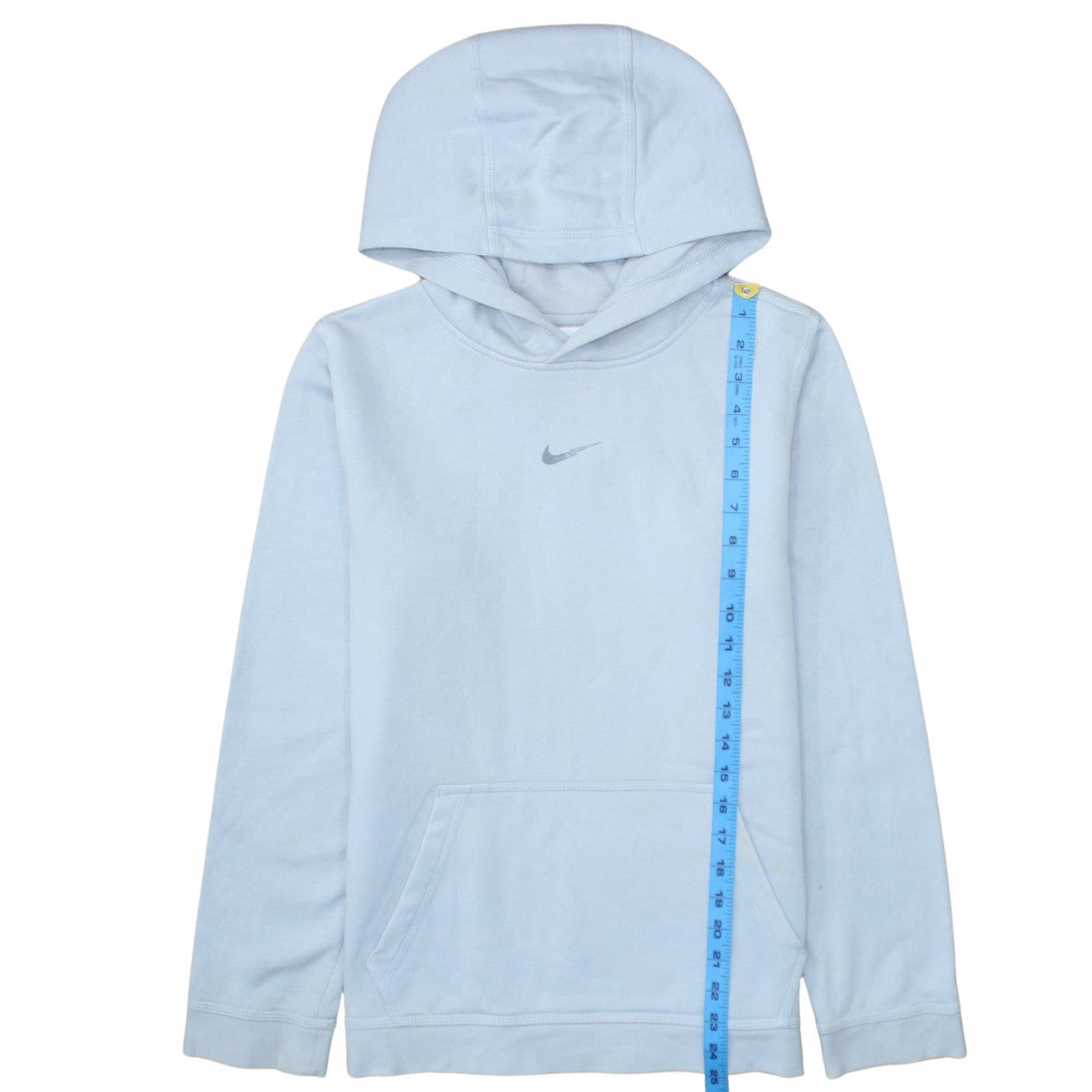Nike Boys Blue Pullover Hoodie XL Fleece Logo Hooded Sweatshirt