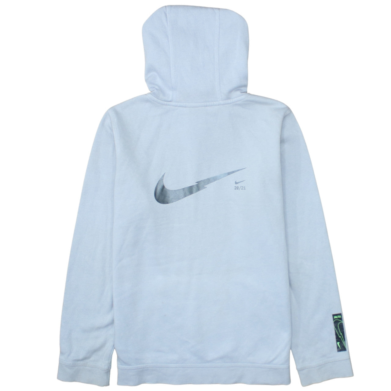 Nike Boys Blue Pullover Hoodie XL Fleece Logo Hooded Sweatshirt