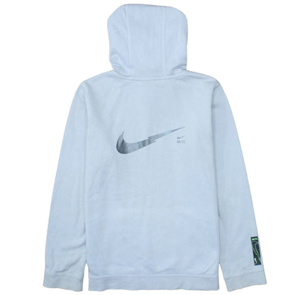 Nike Boys Blue Pullover Hoodie XL Fleece Logo Hooded Sweatshirt