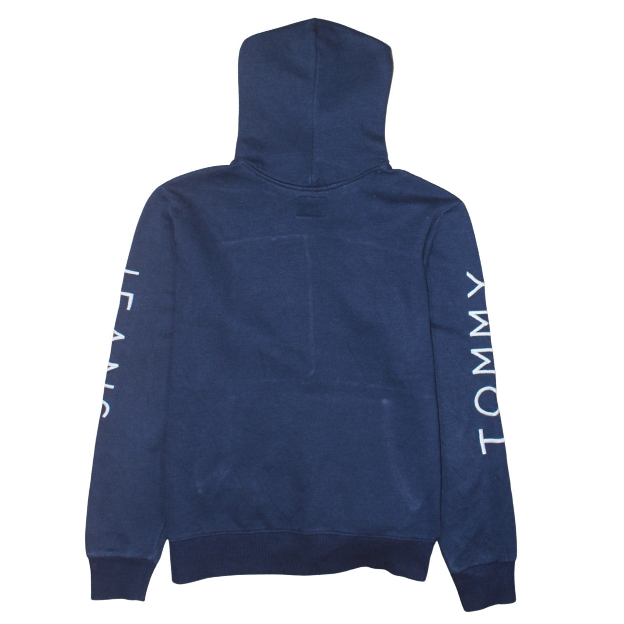 Mens UK Size M Tommy Jeans Blue Pullover Hoodie