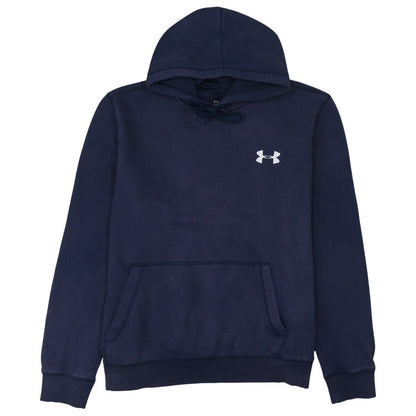 Mens UK Size L Under armour Blue Pullover Hoodie