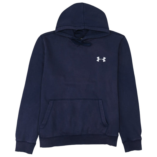 Mens UK Size L Under armour Blue Pullover Hoodie