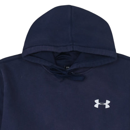 Mens UK Size L Under armour Blue Pullover Hoodie