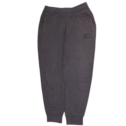 Mens UK Size S Champion Regular Fit Jogger Black Trousers