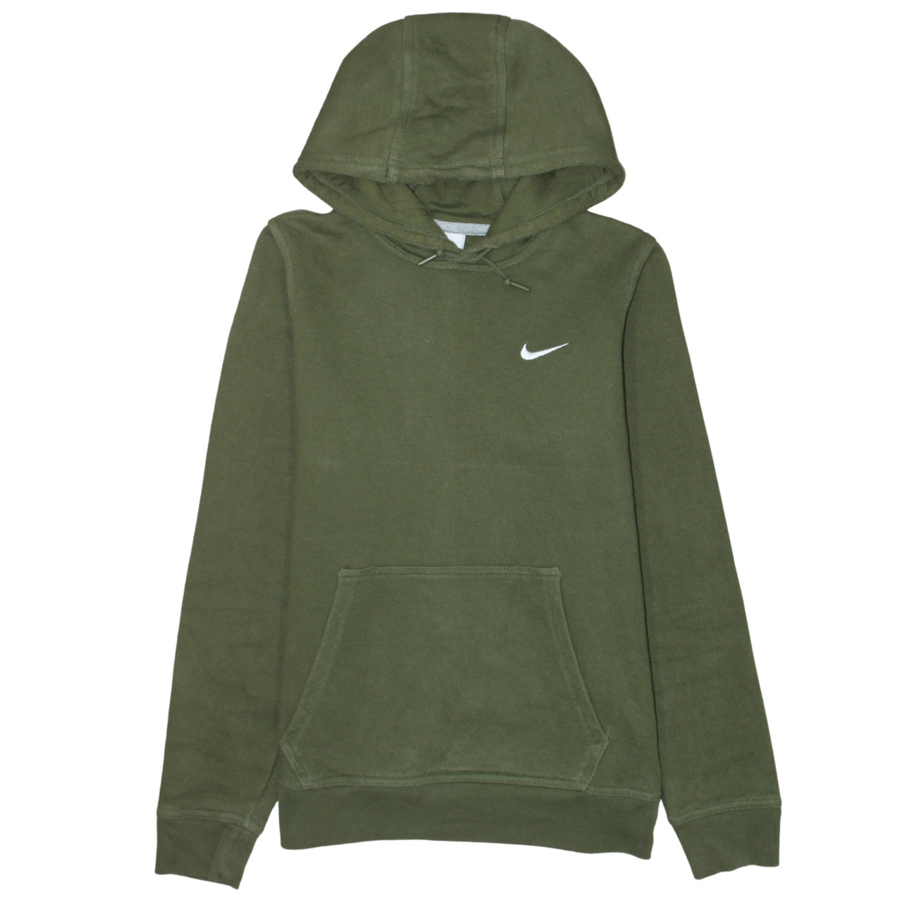 Mens UK Size S Nike Green Pullover Hoodie