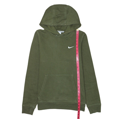 Mens UK Size S Nike Green Pullover Hoodie