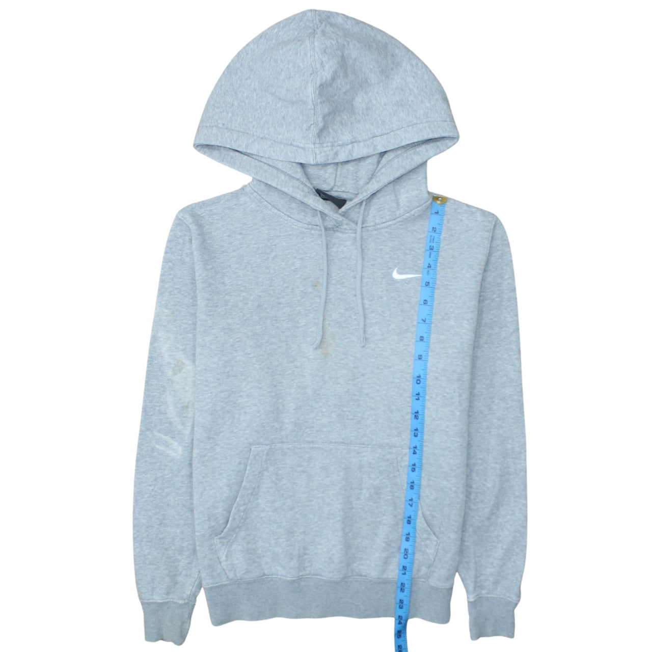 Mens UK Size XS Nike Grey Pullover Hoodie