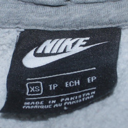 Mens UK Size XS Nike Grey Pullover Hoodie