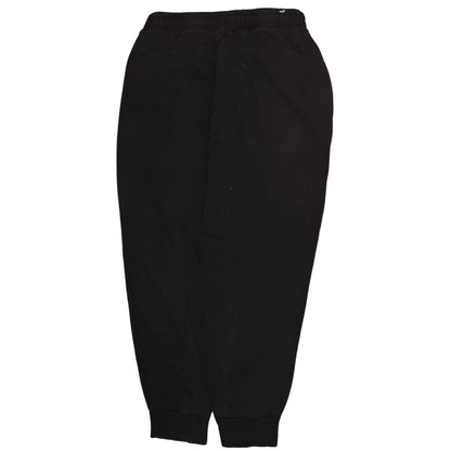 Mens UK Size L PUMA Regular Fit Jogger Black Trousers