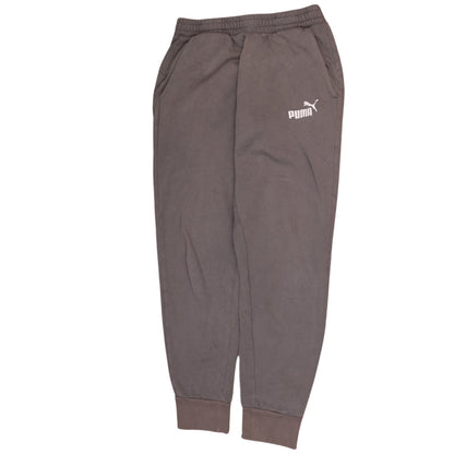 Mens UK Size S PUMA Regular Fit Jogger Brown Trousers