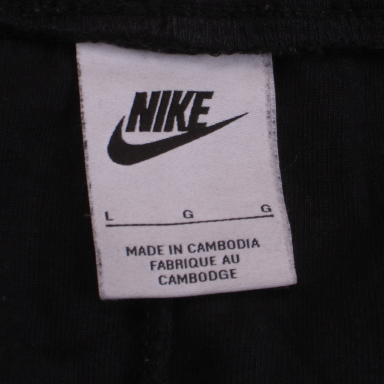 Womens UK Size L Nike Black Jersey