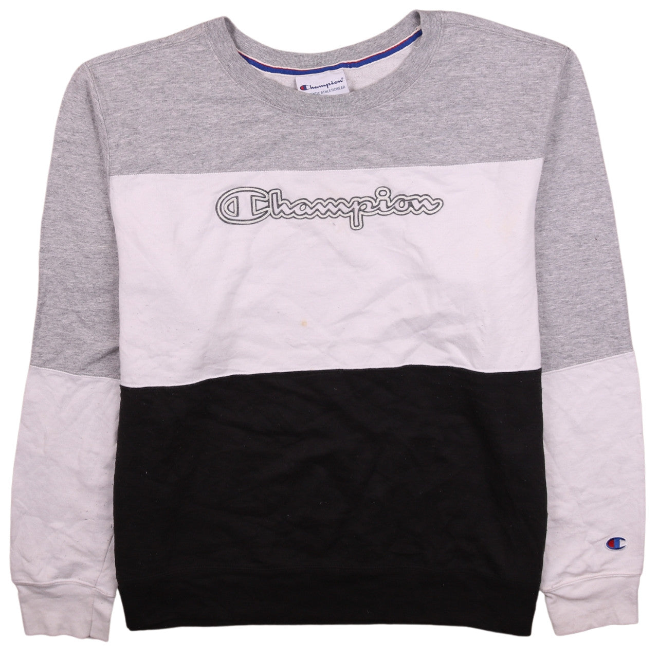 Mens UK Size XL Champion Multicoloured Pullover Sweatshirt