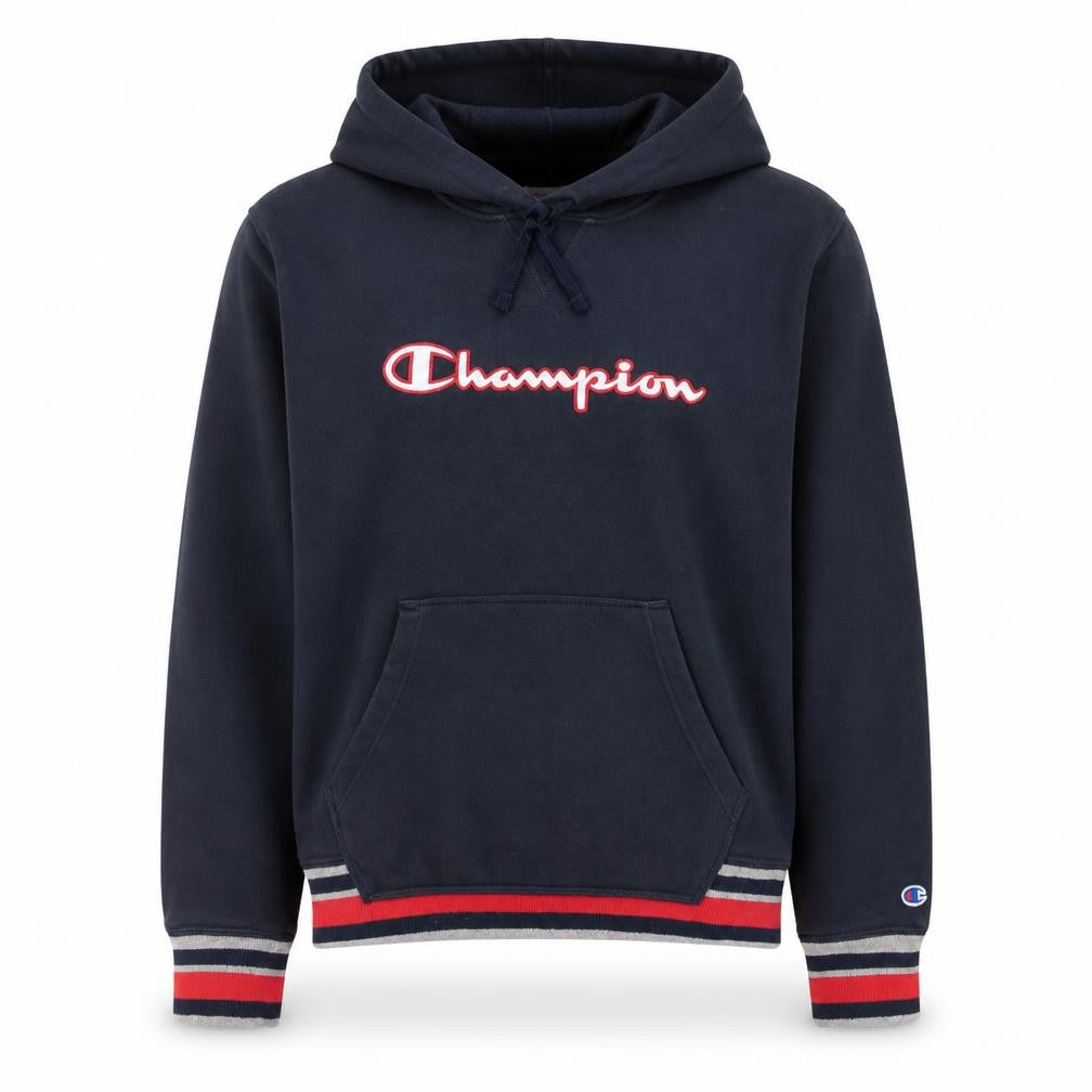 Womens UK Size L Champion Blue Pullover Hoodie