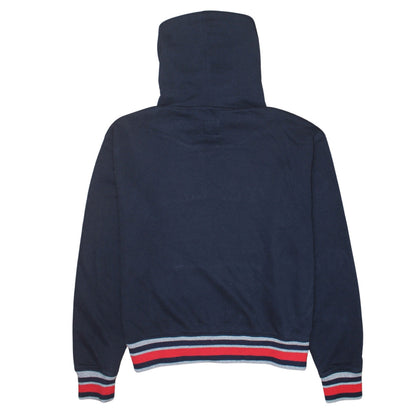 Womens UK Size L Champion Blue Pullover Hoodie