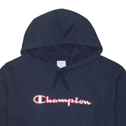 Womens UK Size L Champion Blue Pullover Hoodie