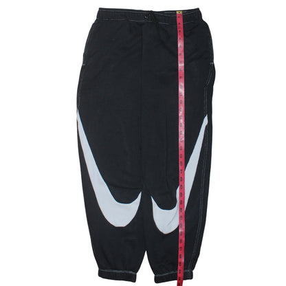 Womens UK Size S Nike Regular Fit Jogger Black Trousers