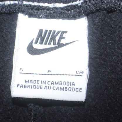Womens UK Size S Nike Regular Fit Jogger Black Trousers