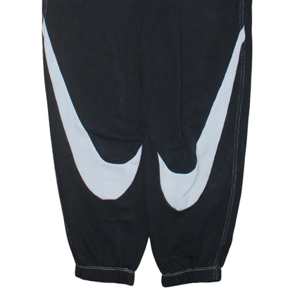 Womens UK Size S Nike Regular Fit Jogger Black Trousers