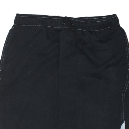 Womens UK Size S Nike Regular Fit Jogger Black Trousers