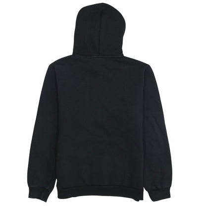 Puma Boys Black Pullover Hoodie 13-14 Years Regular Fit Logo Fleece