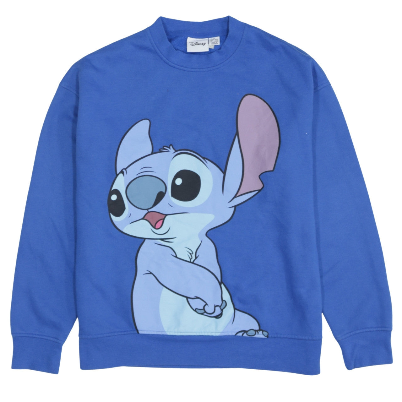 Womens UK Size S Disney Blue Pullover Sweatshirt