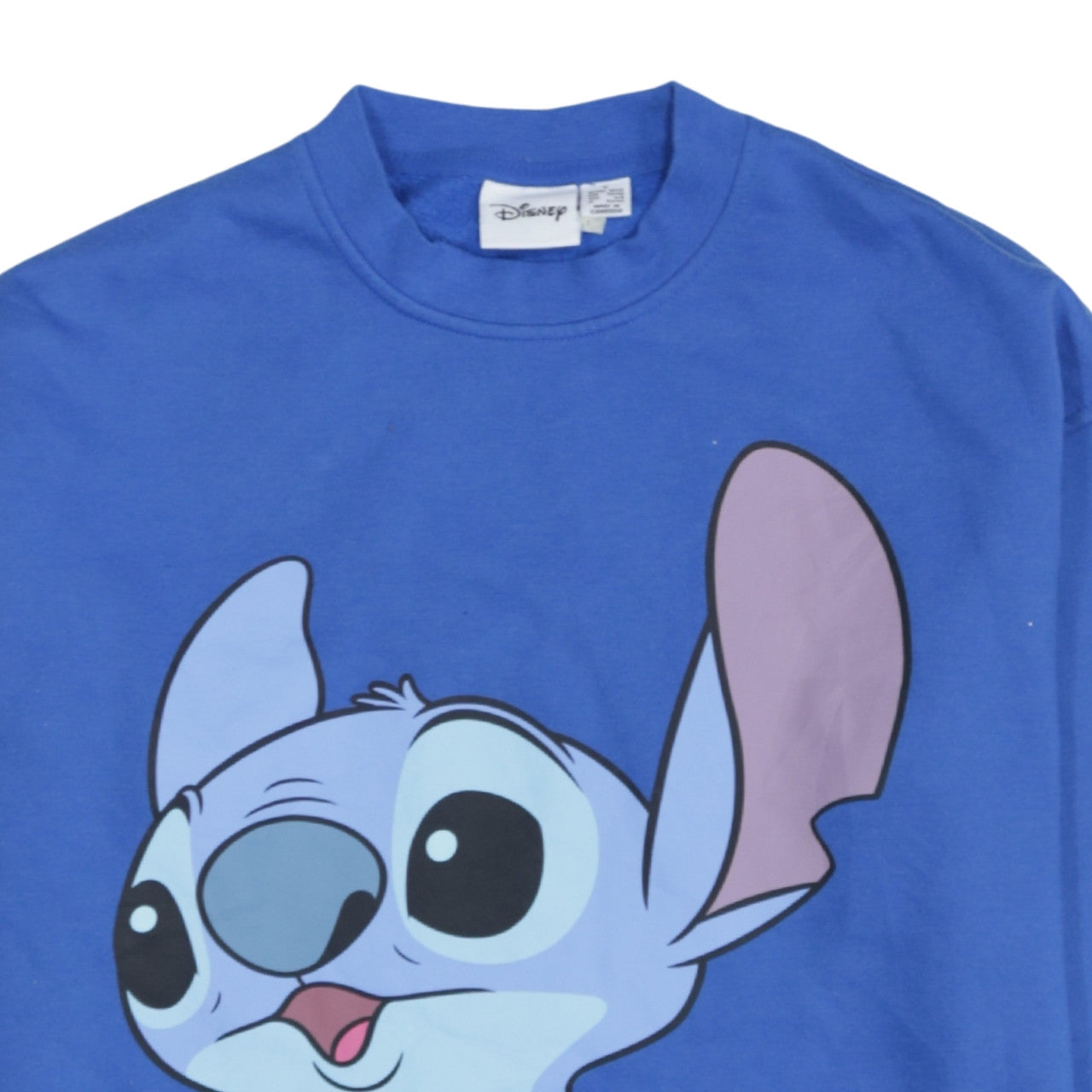Womens UK Size S Disney Blue Pullover Sweatshirt