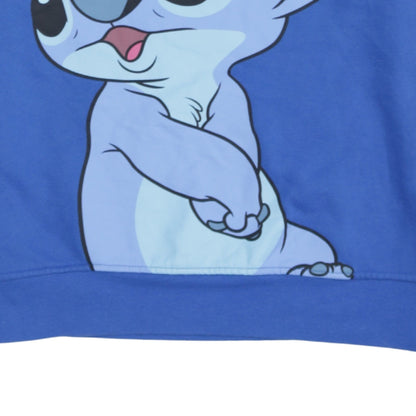 Womens UK Size S Disney Blue Pullover Sweatshirt