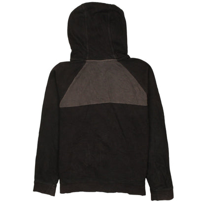 Nike Boys Black Full Zip Hoodie XL 13-15 Years Fleece Athletic Sweatshirt