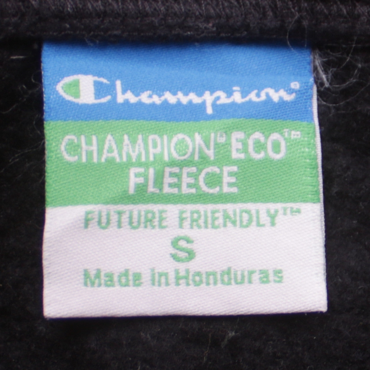 Womens UK Size S Champion Black Pullover Sweatshirt
