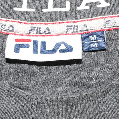 Womens UK Size M FILA Grey Pullover Sweatshirt