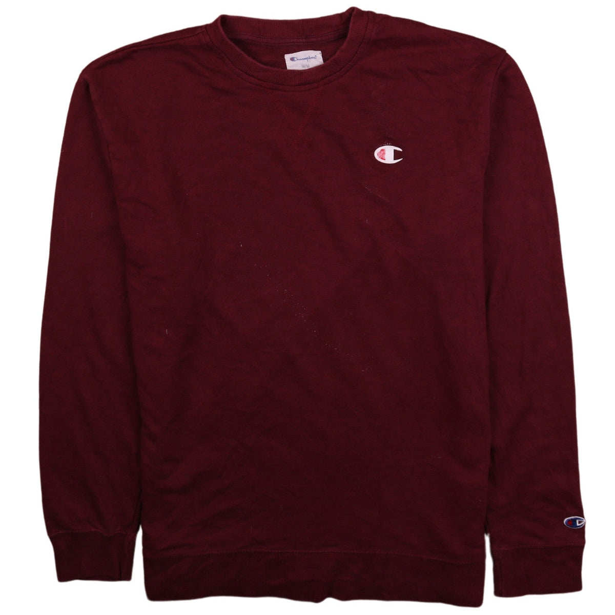 Mens UK Size M Champion Red Pullover Sweatshirt