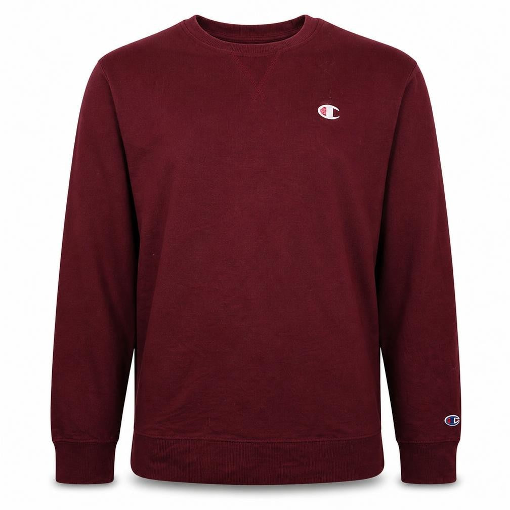 Mens UK Size M Champion Red Pullover Sweatshirt