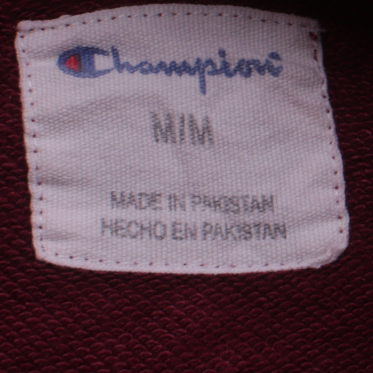 Mens UK Size M Champion Red Pullover Sweatshirt