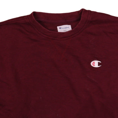 Mens UK Size M Champion Red Pullover Sweatshirt