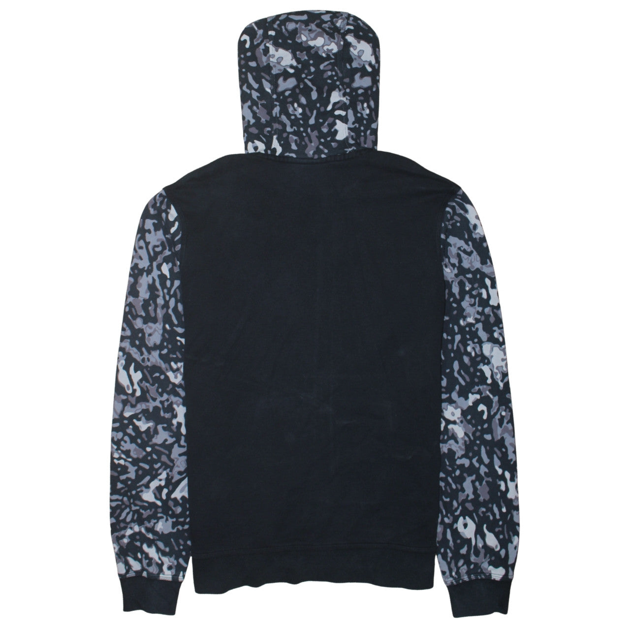 Womens UK Size S Nike Black Full Zip Hoodie