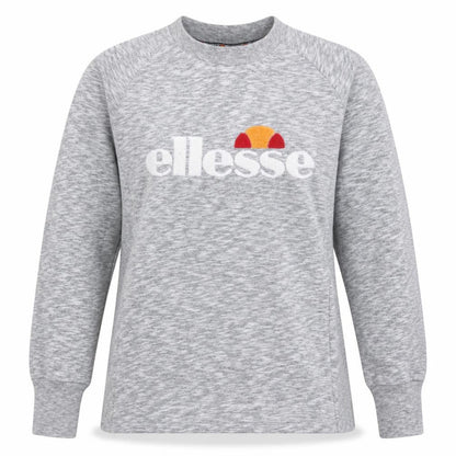 Womens UK Size S ellesse Grey Pullover Sweatshirt