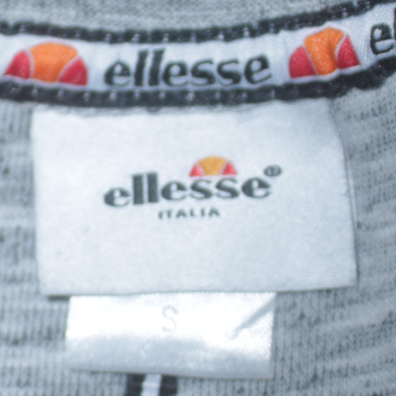 Womens UK Size S ellesse Grey Pullover Sweatshirt