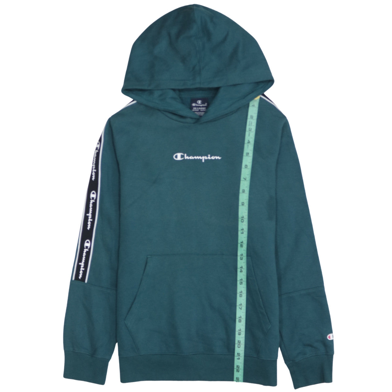 Boys UK Size 15-16 Years Champion Green Pullover Hoodie