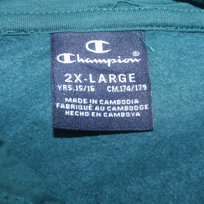 Boys UK Size 15-16 Years Champion Green Pullover Hoodie