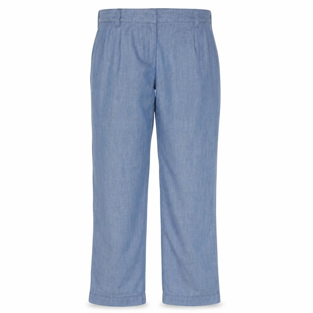 Gap Women's Blue Size 8 Straight Chambray Jeans