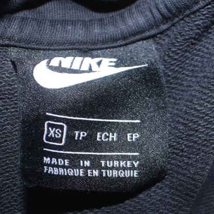 Womens UK Size XS Nike Black Pullover Hoodie