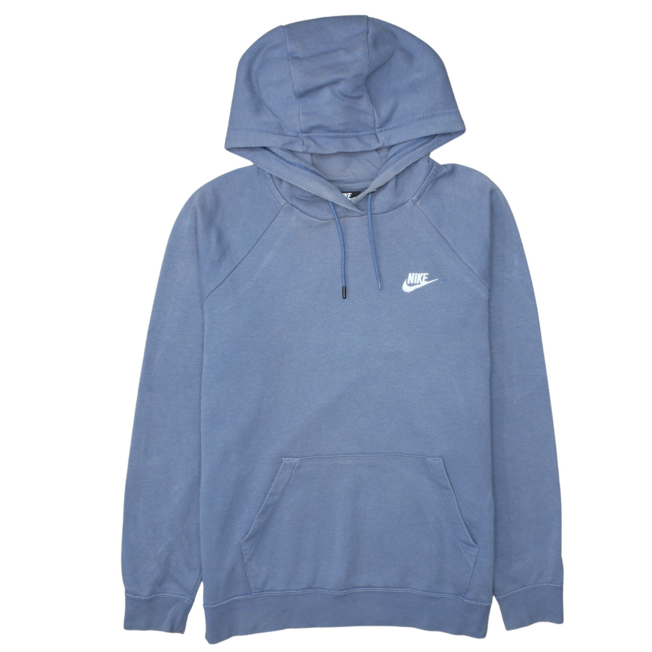 Mens UK Size L Nike Blue Pullover Hoodie