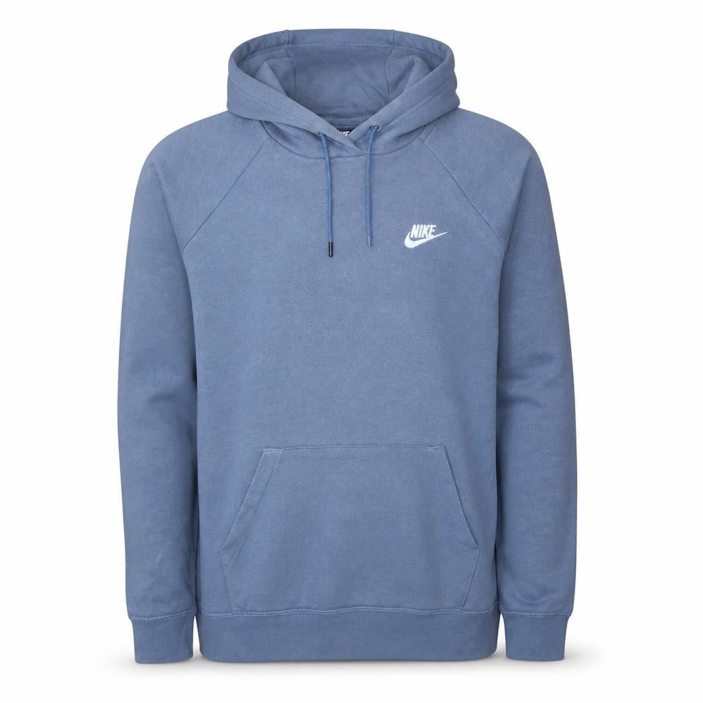Mens UK Size L Nike Blue Pullover Hoodie